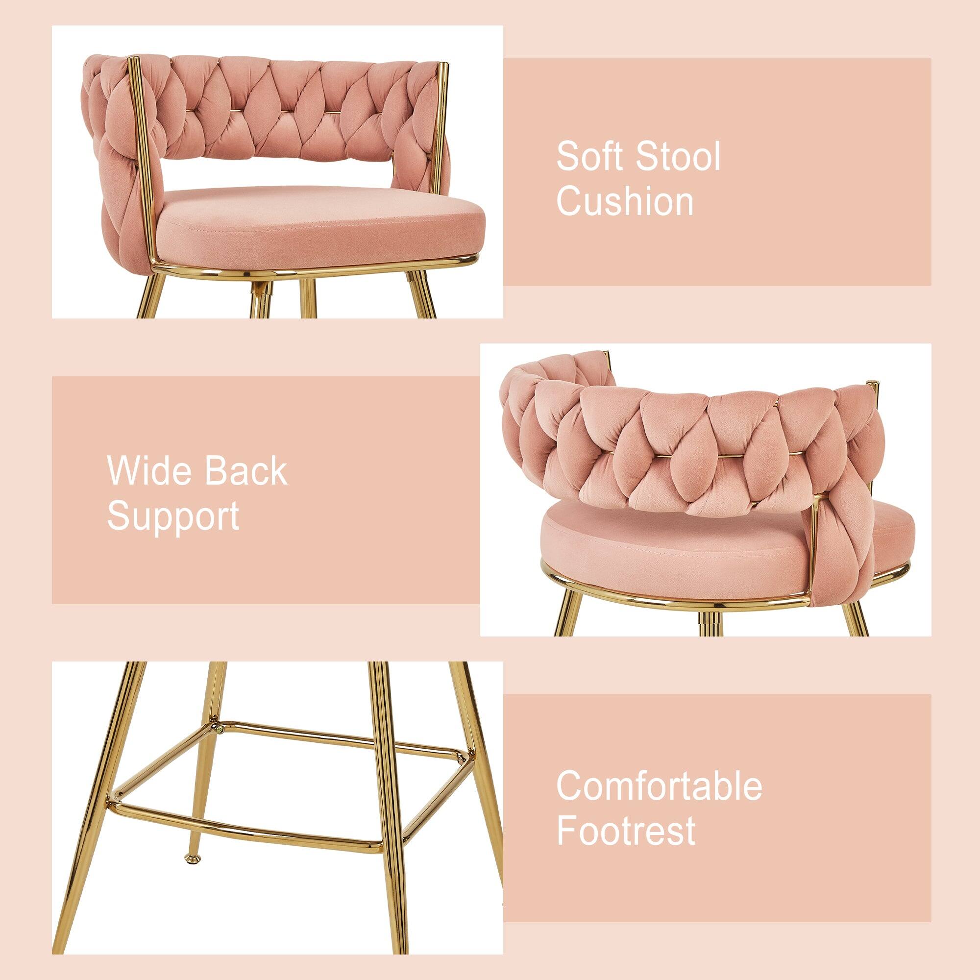 - Soft Stool Cushion
- Wide Back Support
- Comfortable Footrest