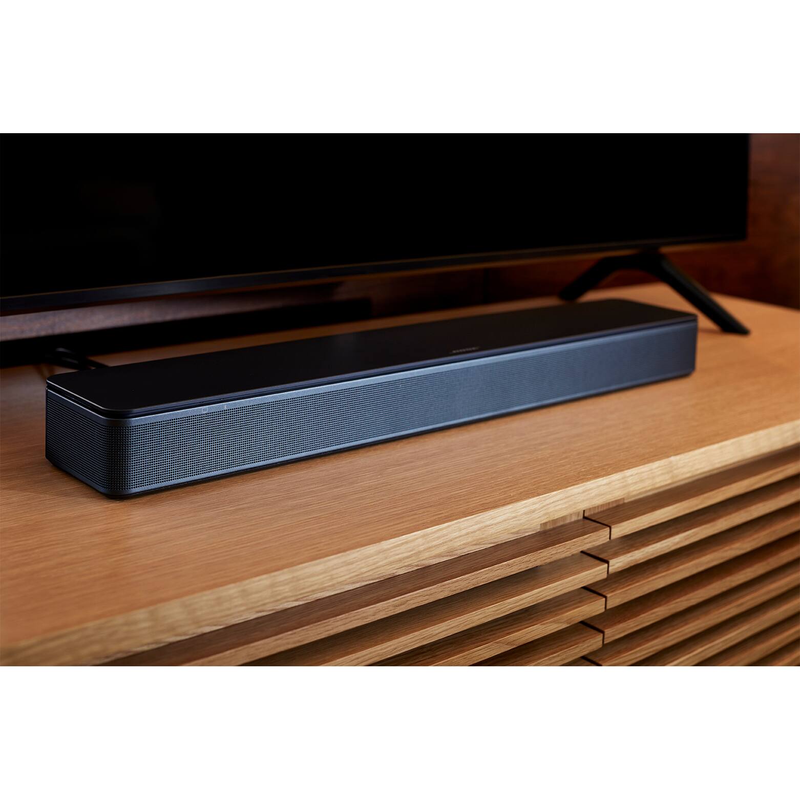 Back. Bose - TV Speaker All-in-One Soundbar with Bluetooth and HDMI-ARC 838309-1100 + 26-Month Extended Warranty Protection Package - Black.
