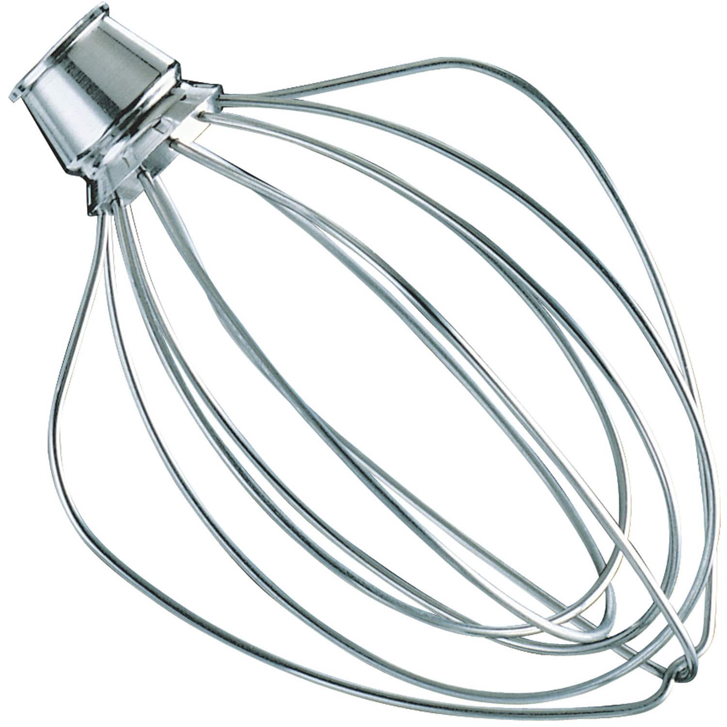 Front. KitchenAid - 6-Wire Whip for KitchenAid Stand Mixers - Stainless Steel.