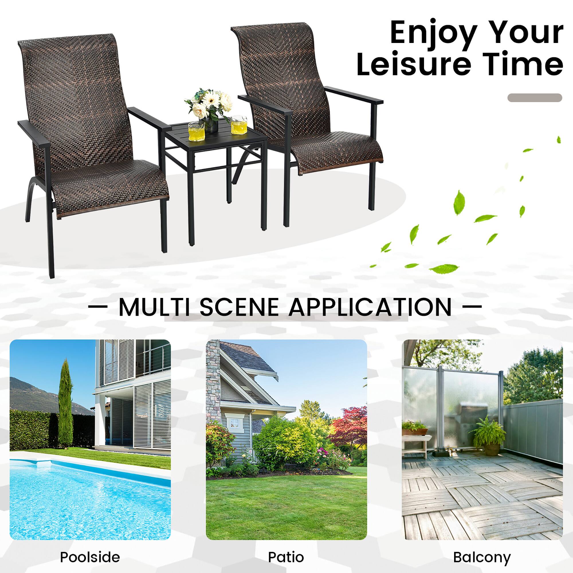 Enjoy Your Leisure Time

MULTI SCENE APPLICATION

Poolsid

Patio

Balcony