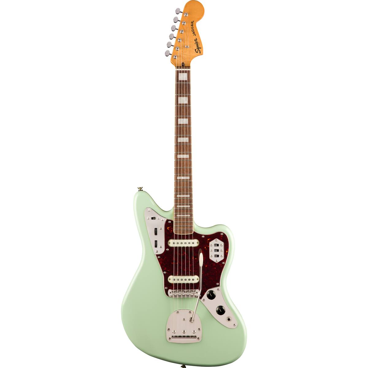 Squier - Classic Vibe '70s Jaguar Electric Guitar, Indian Laurel Fingerboard, Surf Green