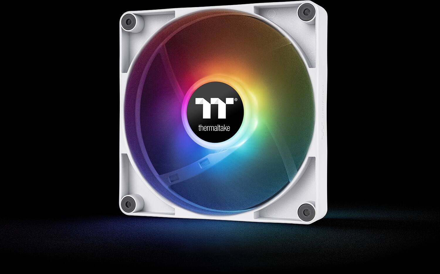 Alt View 14. Thermaltake - CT120 ARGB Sync PC Cooling Fan (2-Pack) - White.