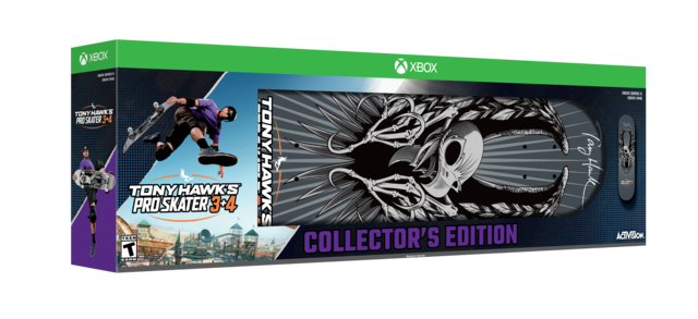 Tony Hawk's Pro Skater 3 + 4 Collector's Edition - XBOX Series X, XBOX One