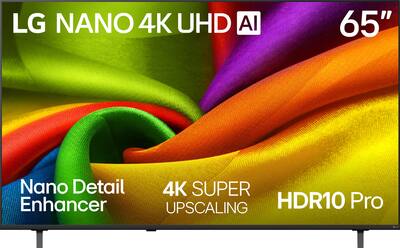 LG 65” Class NU85 Series LED Nano 4K UHD Smart webOS TV (2026 LG 65” Class NU85 Series LED Nano 4K UHD Smart webOS TV (2026