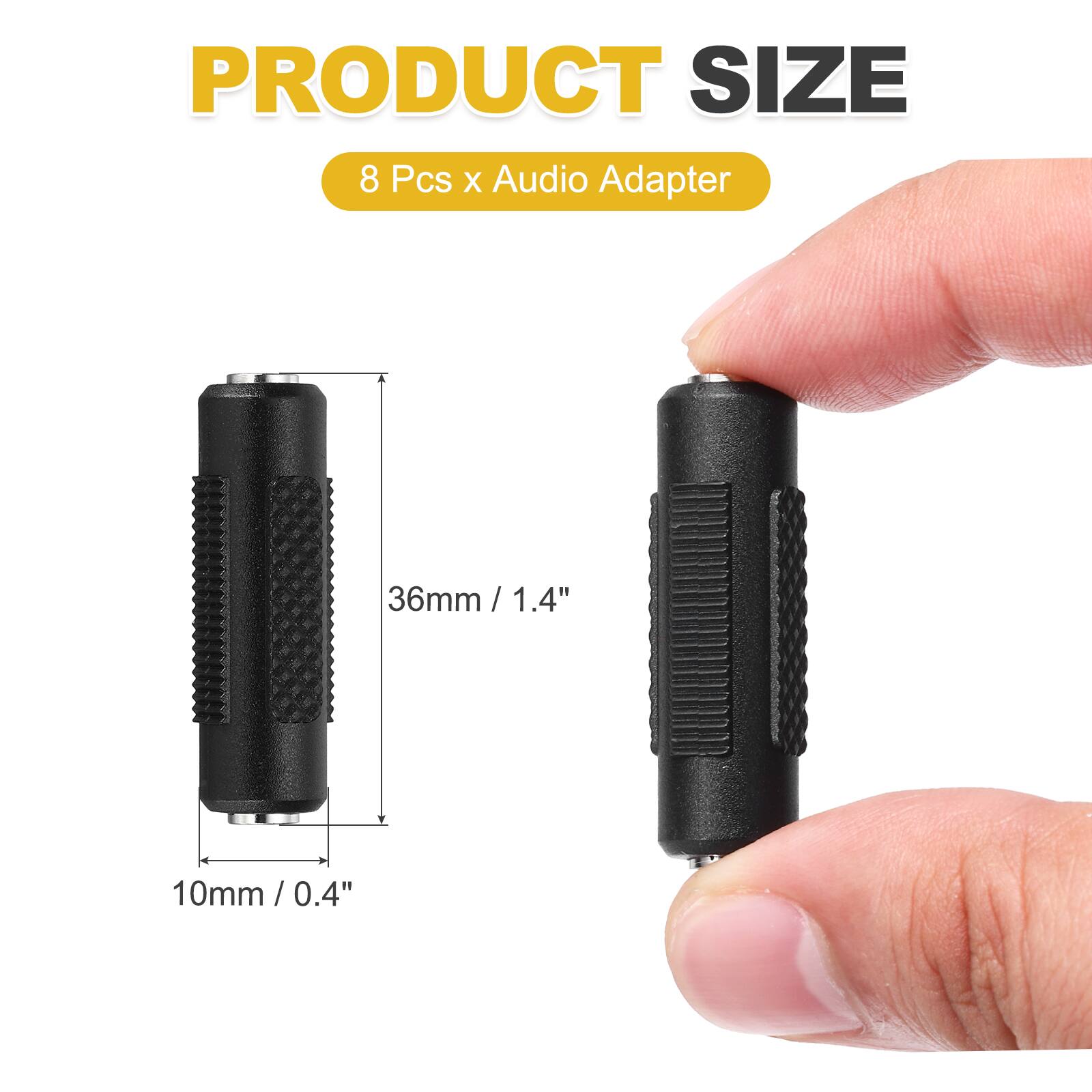 PRODUCT SIZE  
8 Pcs x Audio Adapter  
36mm / 1.4"  
10mm / 0.4"