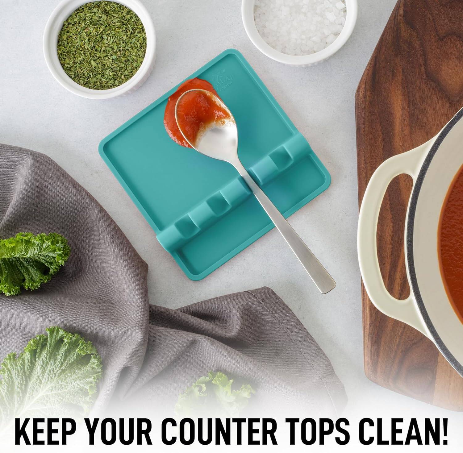 KEEP YOUR COUNTER TOPS CLEAN!