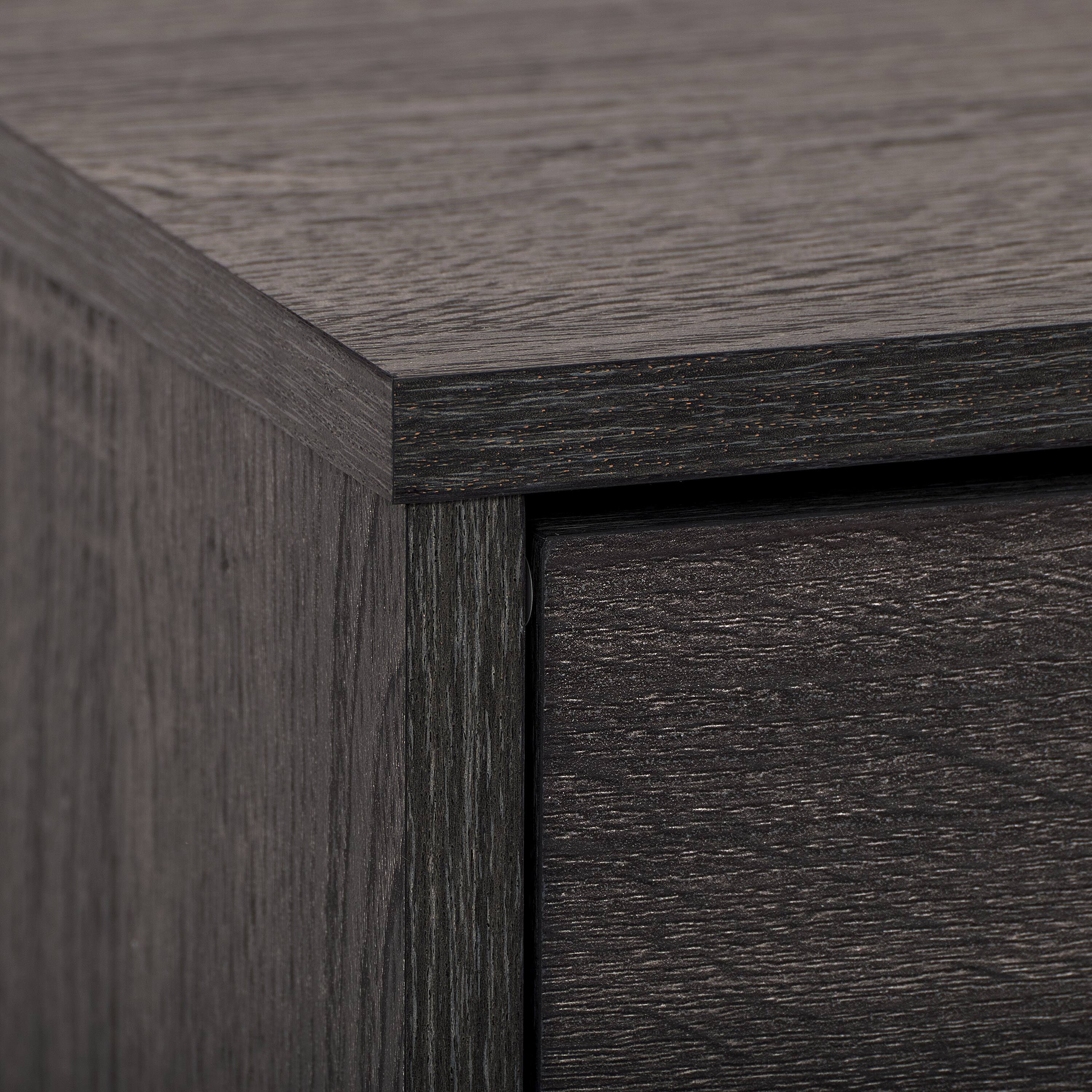 Alt View 12. CorLiving - Cole Collection TV Stand with Cabinets for Most TVs up to 85" - Dark Gray.