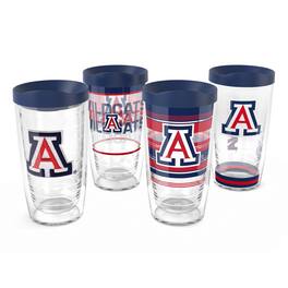 Tervis - Arizona Wildcats Four-Pack 16oz. Classic Tumbler Set - Multicolor