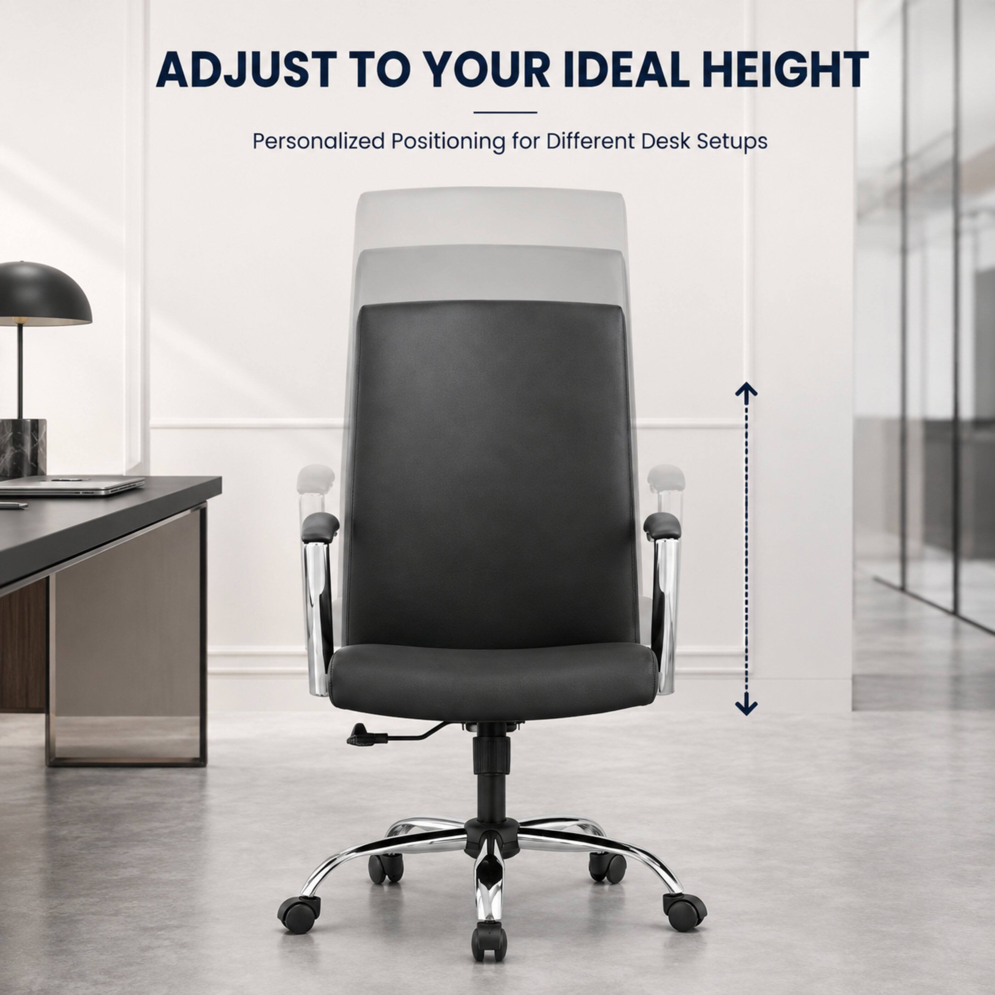 ADJUST TO YOUR IDEAL HEIGHT  
Personalized Positioning for Different Desk Setups