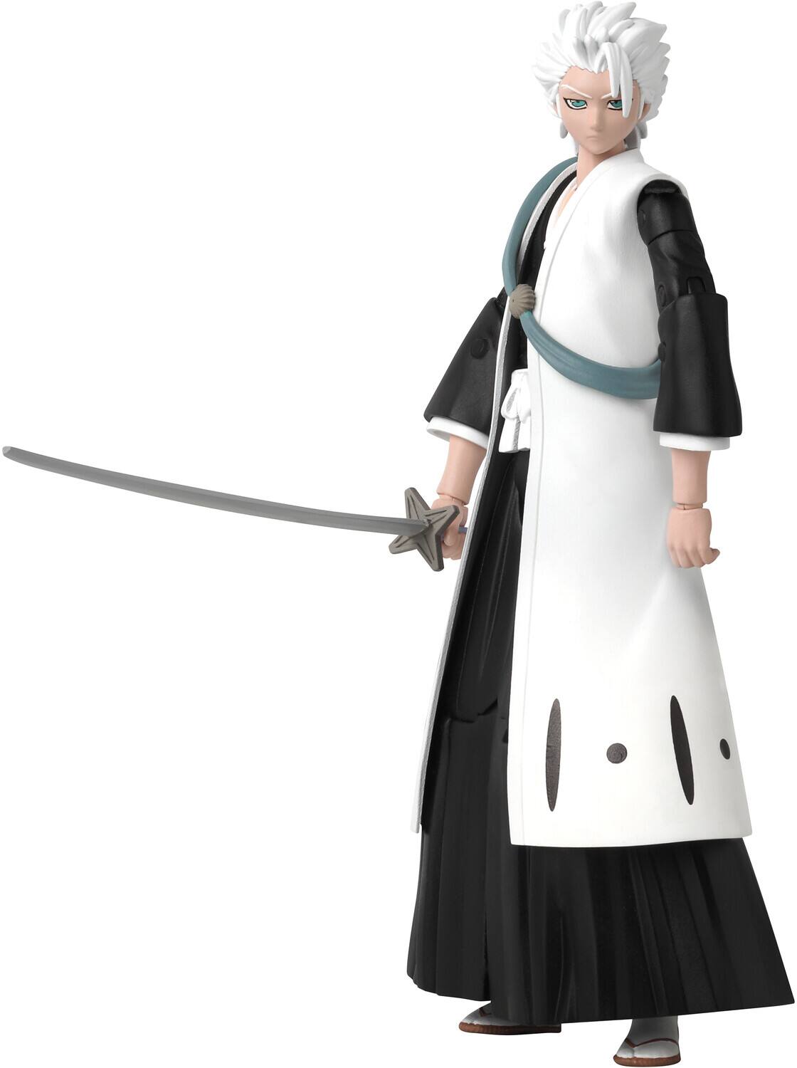 Alt View 1. Bandai - Bandai - Bleach - Anime Heroes - Toshiro Hitsugaya Action Figure   - Collectibles - Multicolor.