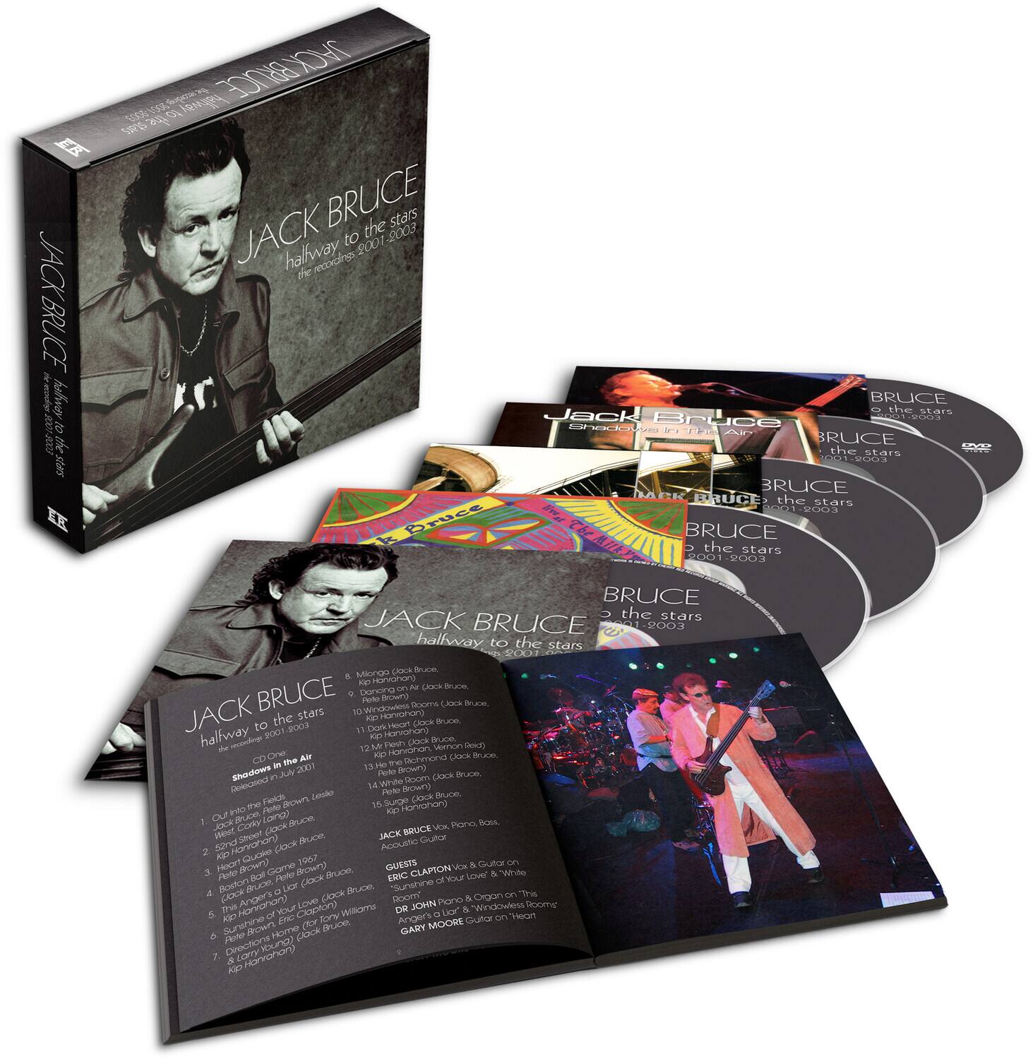 Jack Bruce - Halfway To The Stars: The Recordings 2001-2003   - COMPACT DISCS [CD] price history on PriceWatchPro