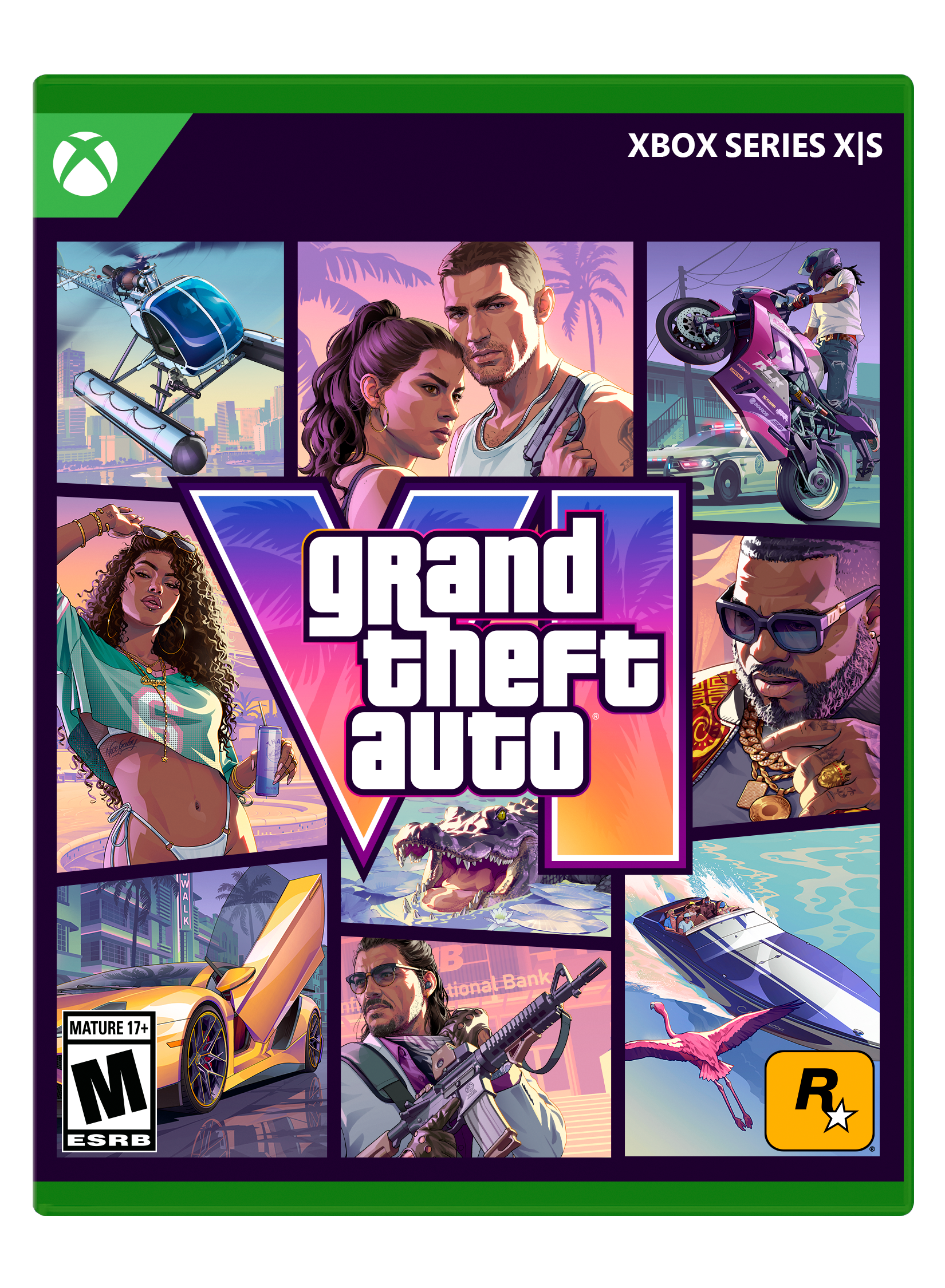 XBOX SERIES X|S

grand theft auto
MATURE 17+ M ESRB
National-Bank
R - M (Mature 17+)