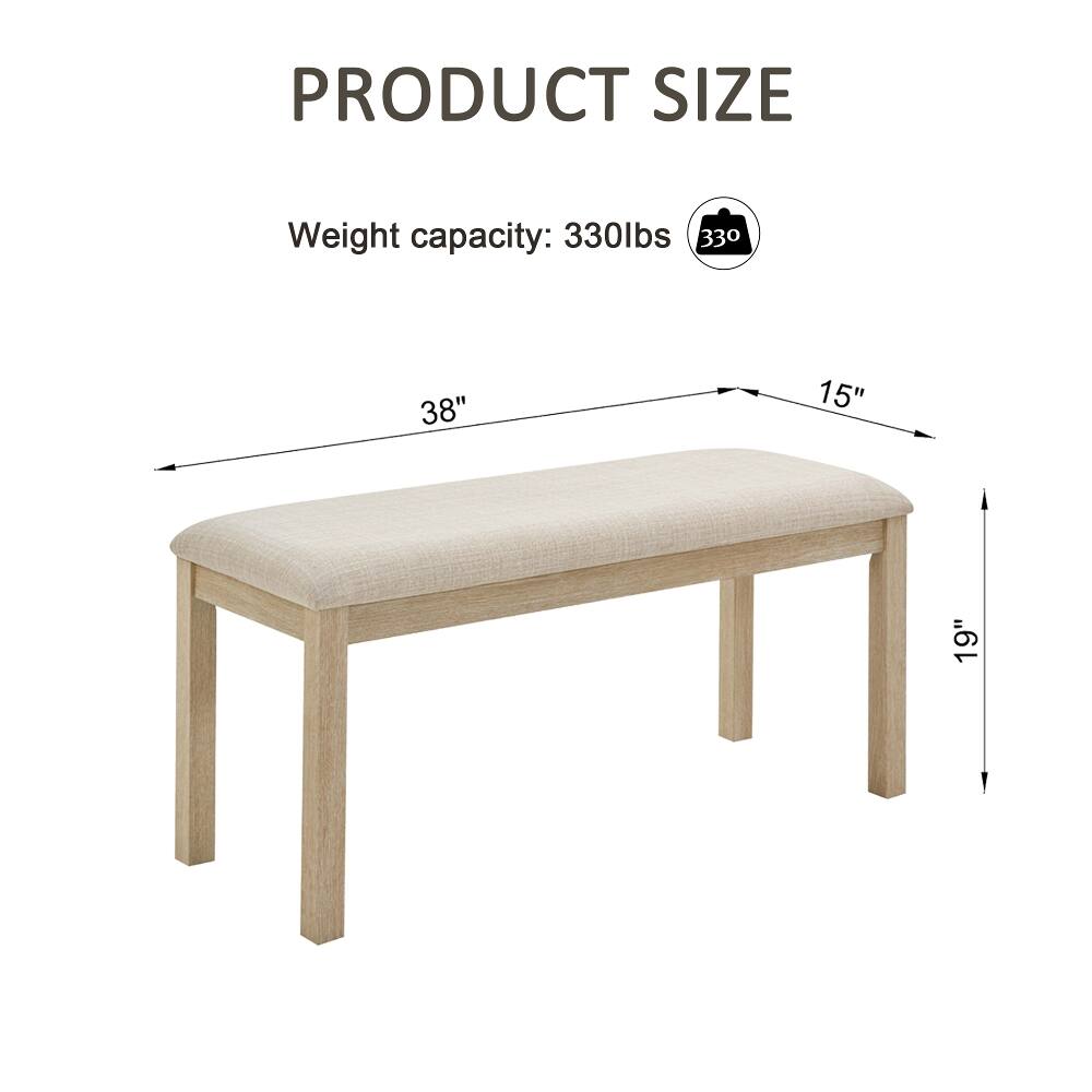 PRODUCT SIZE

Weight capacity: 330lbs

38"
15"
19"