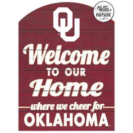 Jardine - Oklahoma Sooners 16'' x 22'' Marquee Sign - Red