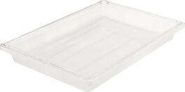 RubberMaid - Food/Tote Box, 5 gal, 3 1/2"H x 18"W x 26"D - Clear