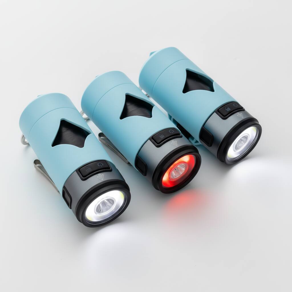 Front. Lumi Pawtners - Lumi LED Poop Dispenser - Blue.