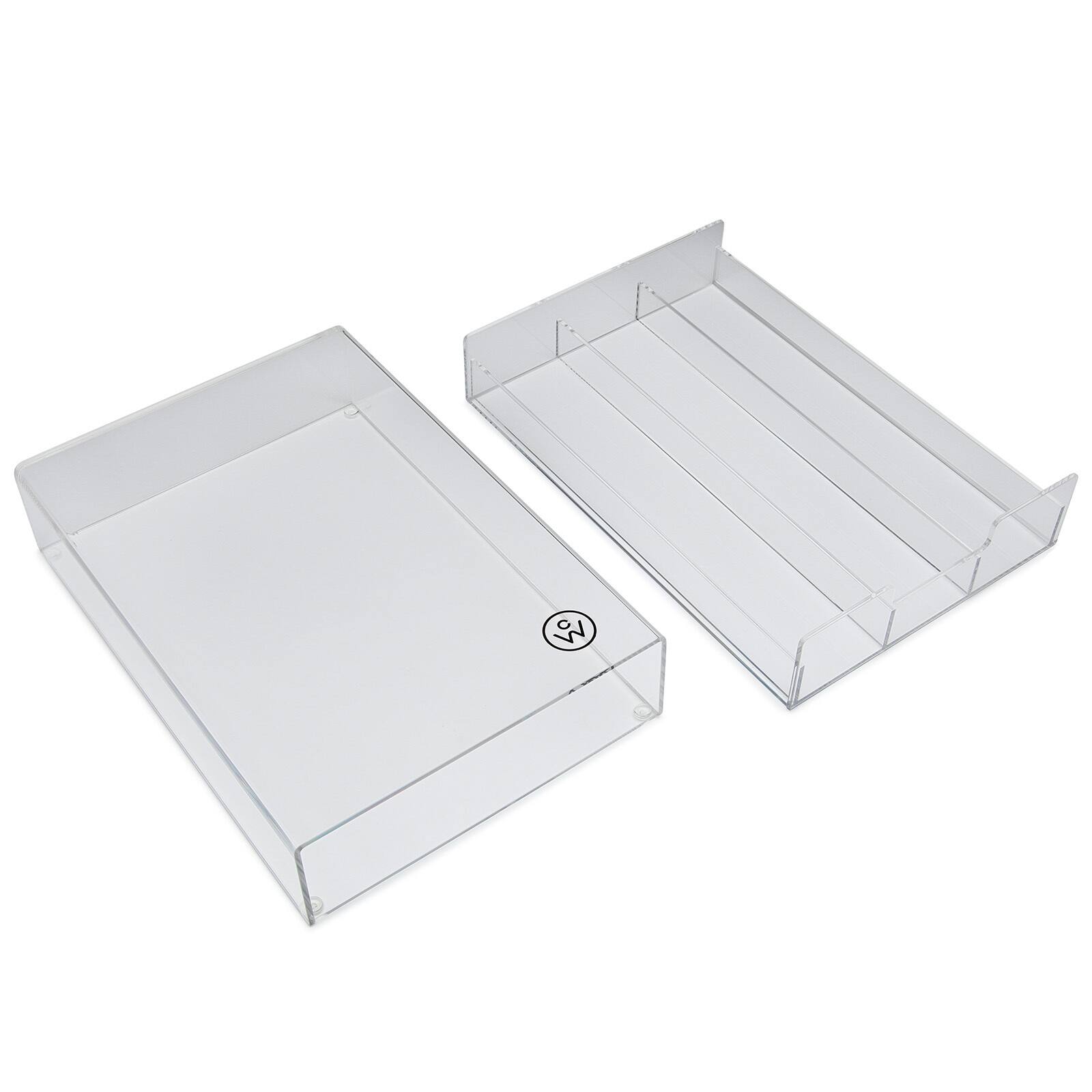 Angle. ChefWave - ChefWave Multipurpose Acrylic Coffee Pod Organizer for K-Cup Capsules, 15 Pods.