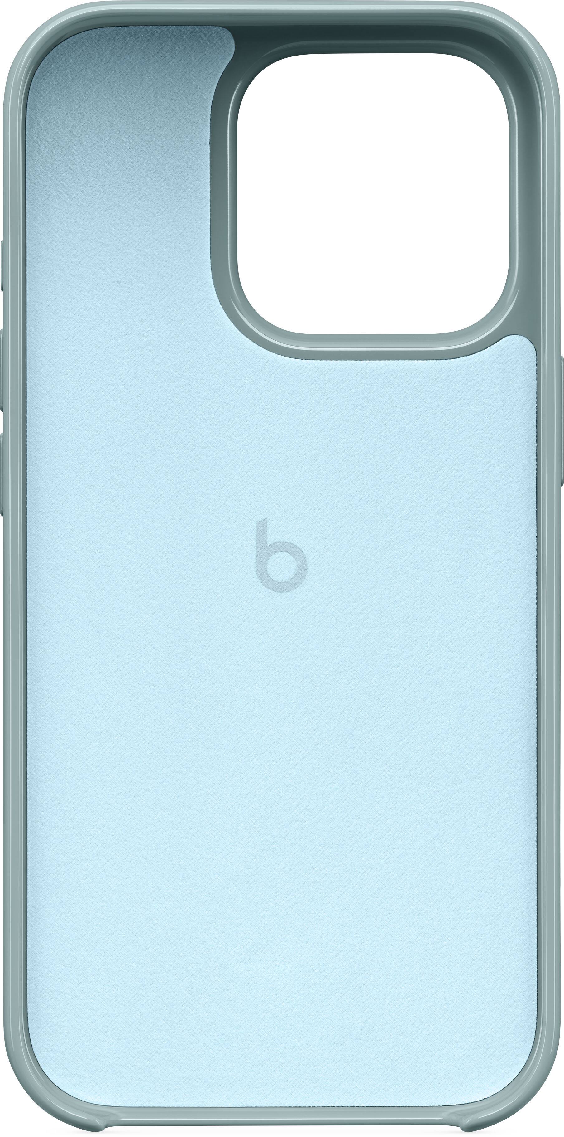 Left. Beats - iPhone 16 Pro Case with MagSafe - Riptide Blue.
