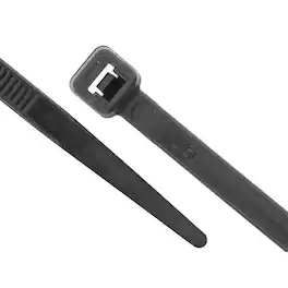 Grizzly Supply - 8" 50lb Standard Cable Tie 1000/bag - Black