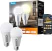 Govee 2 Pack A19 Warm to Cool White 800lm @6500K CRI>80 App Control
Lighting Facts by 3 Brgtes 800 unes Estimated Toary Beed Sreg Cost 36 a Chita Uor S Tpm a Ute I B 1 Bead dr Light pwrancn Tom Dol T 200K BXK Ewg e hel E 4 - t . Brightness 800 lumens istimated CF Coot 6 : 50061 99869 3 a 1 -a Bulb IFTTT tter works alexa with works with Google Home B80I5A
- 2 Pack
- A19
- Warm to Cool White
- 800lm
- @6500K
- CRI>80
- App Control
- Brightness 800 lumens
- Estimated Energy Cost $1.36/year based on 3 hours/day use
- Life 27 years
- Light Appearance 2700K - 6500K
- Energy Used