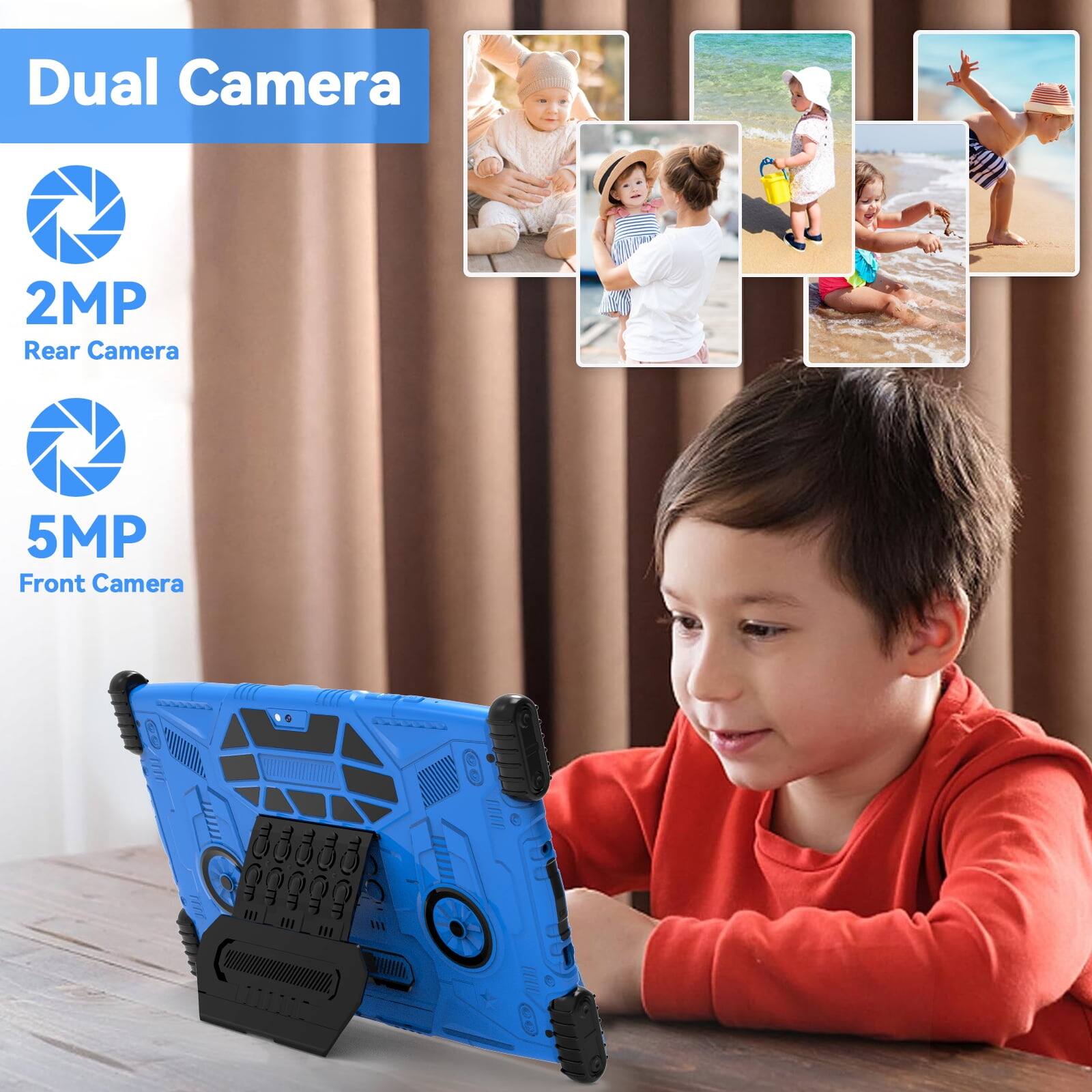 Dual Camera  
2MP Rear Camera  
5MP Front Camera
