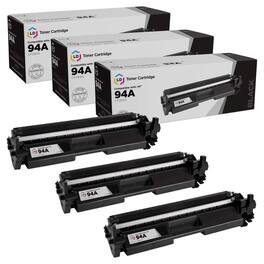 LD Products - 3-PK Compatible Replacement CF294A for HP 94A Toner use in LaserJet Pro M118dw - Black
