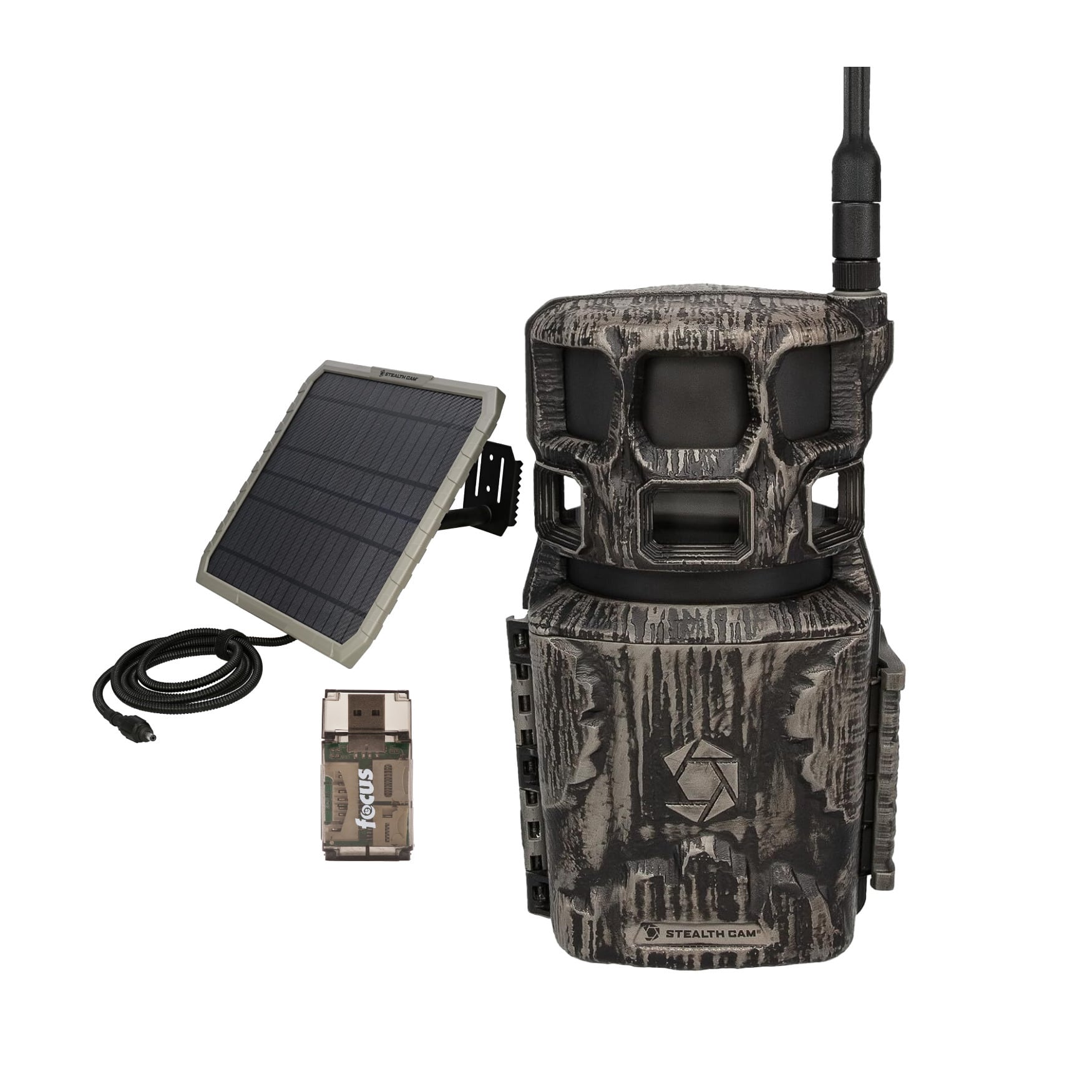 Stealth Cam - Revolver Pro 3.0 360-Degree Cellular Trail Camera Bundle