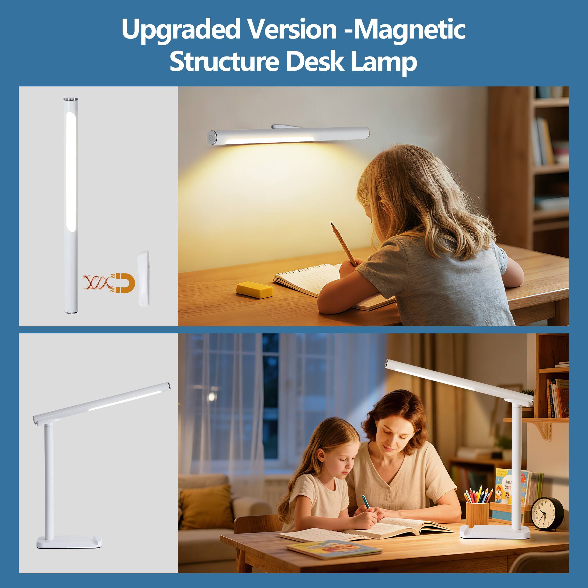 Upgraded Version - Magnetic Structure Desk Lamp