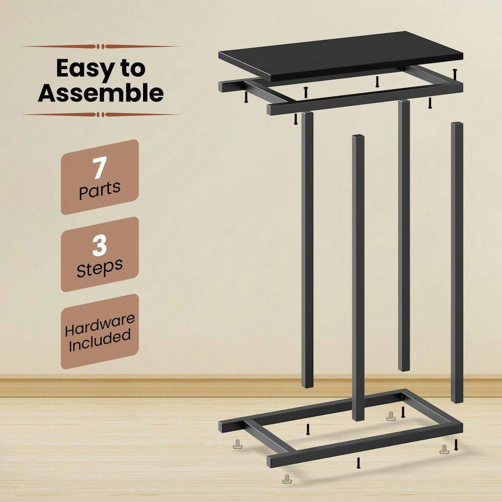 Easy to Assemble  
7 Parts  
3 Steps  
Hardware Included