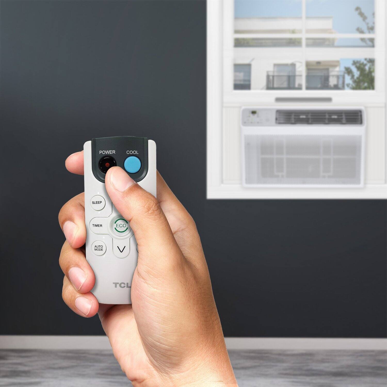 POWER COOL SLEEP TIMER ECO AUTO MODE V TCL
