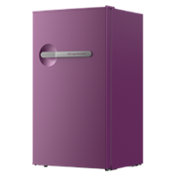 Frigidaire 1.6 cu ft Compact Mini Fridge, Perfect for Home or Office, Retro Series, Plum, 3.2 cu ft - Purple - Front_Zoom