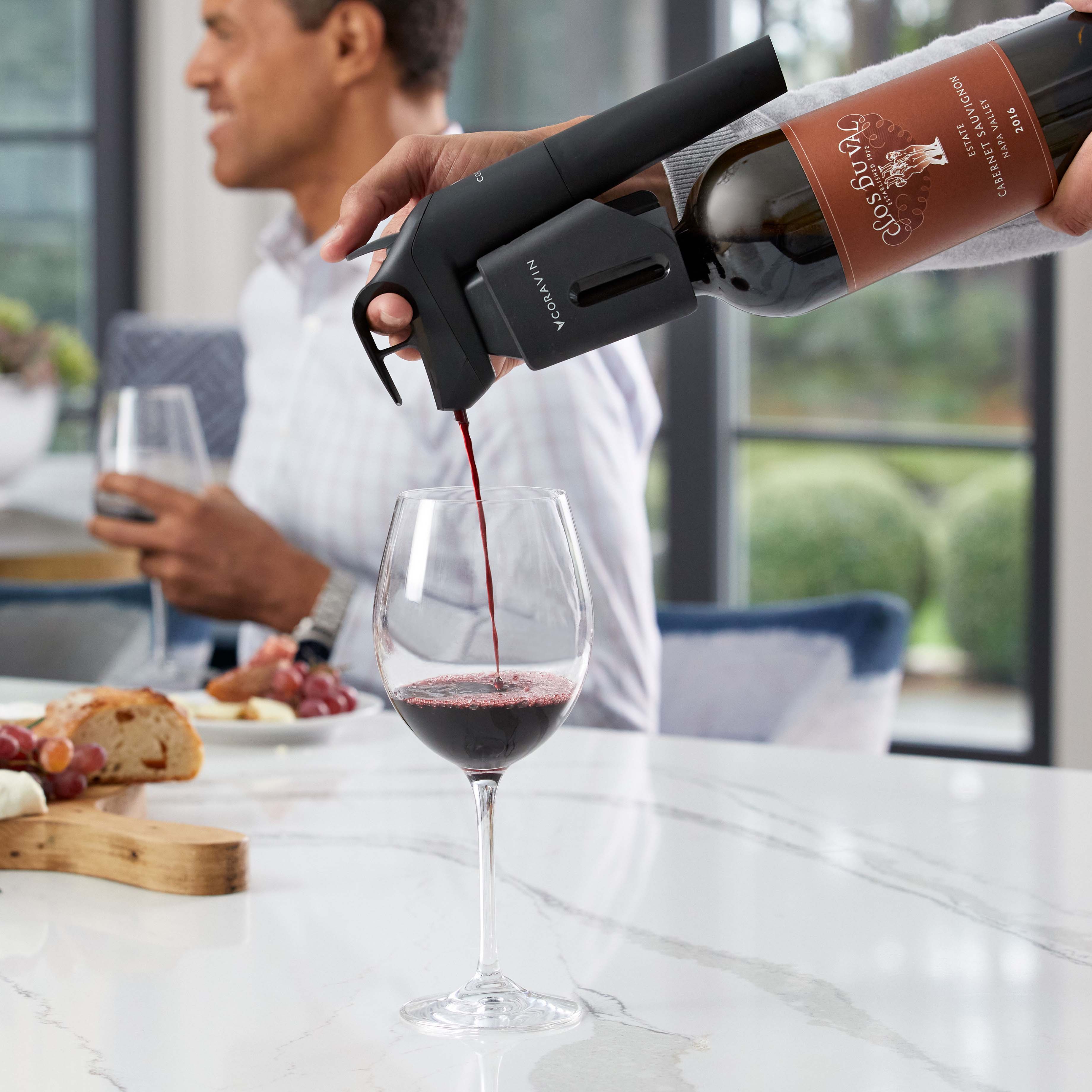 Alt View 12. Coravin - Timeless Three+ Wine Preservation System - Black.