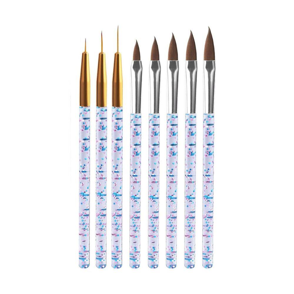 Alt View 2. Beauty Hub Ecommerce - 31 Pieces Nail Art Brushes - Multicolor.