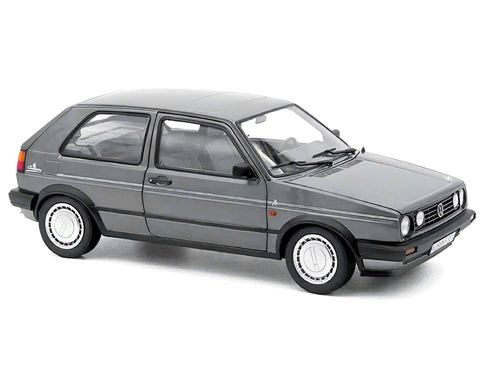 Alt View 1. Norev - 1989 Volkswagen Golf Champion Gray Metallic 1/18 Diecast Model Car by Norev.