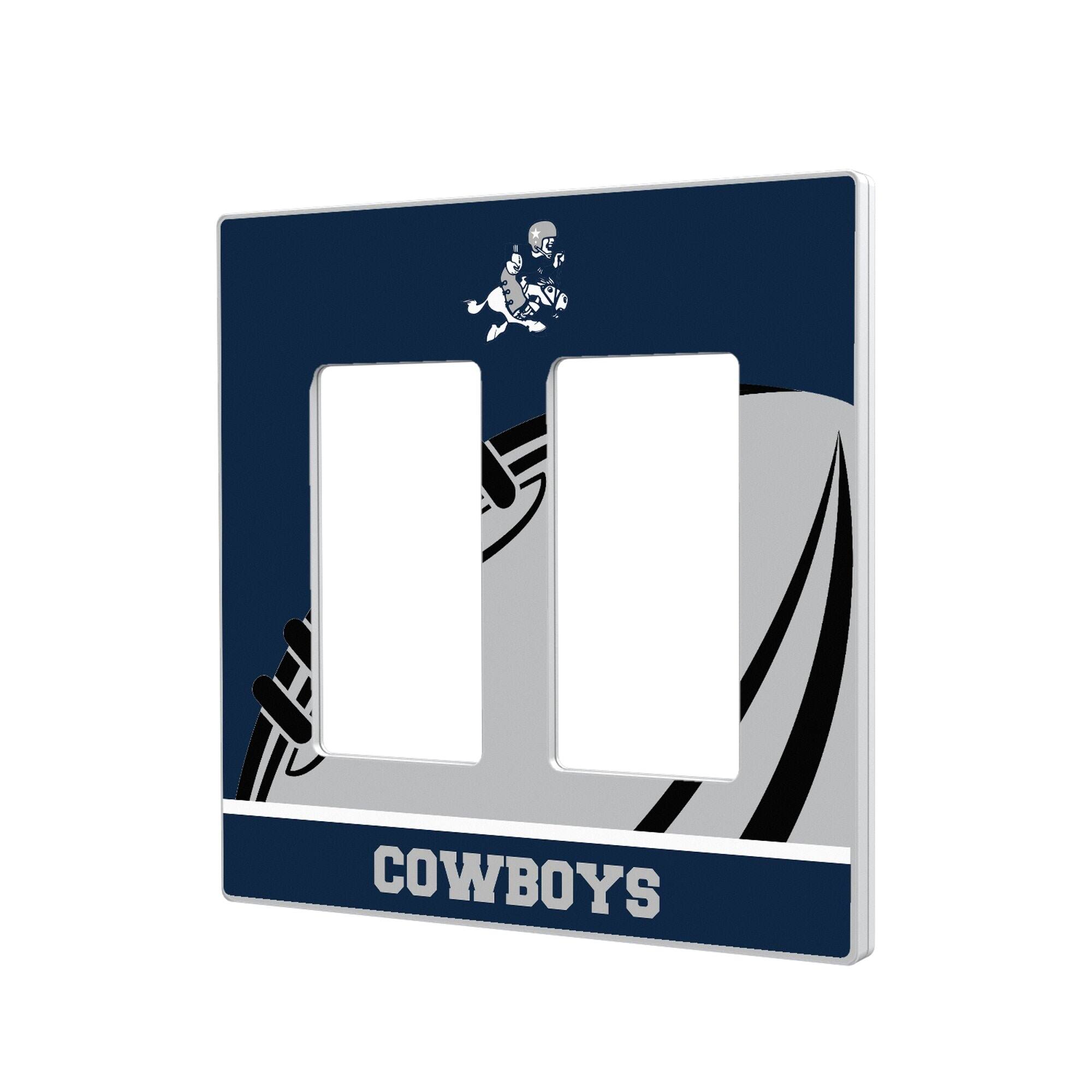Keyscaper - Dallas Cowboys Passtime Design Double Rocker Lightswitch Plate - Multicolor price history on PriceWatchPro