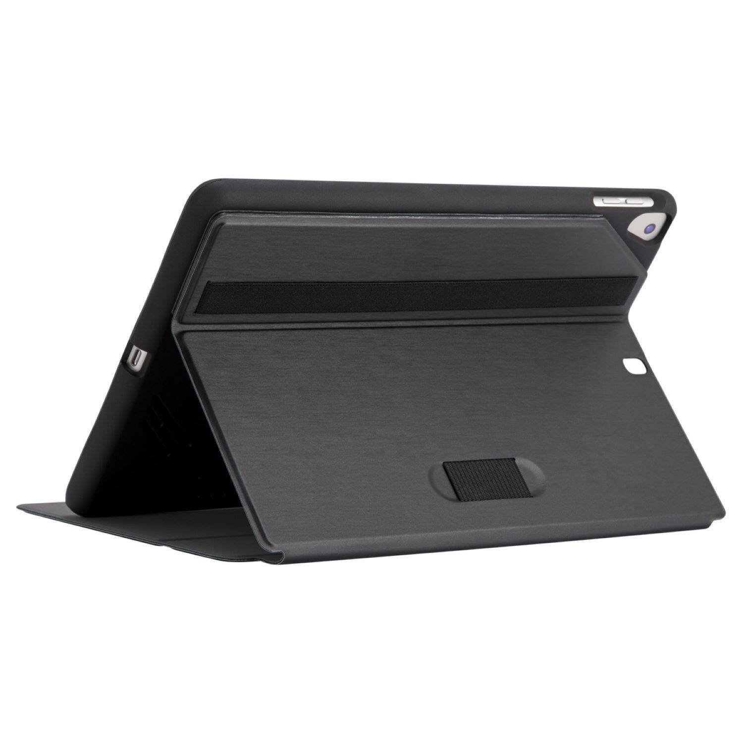 Alt View 15. Targus - Click-In Rotating Case for iPad (9th/8th/7th gen.) 10.2-inch, iPad Air 10.5-inch, and iPad Pro 10.5-inch - Black.