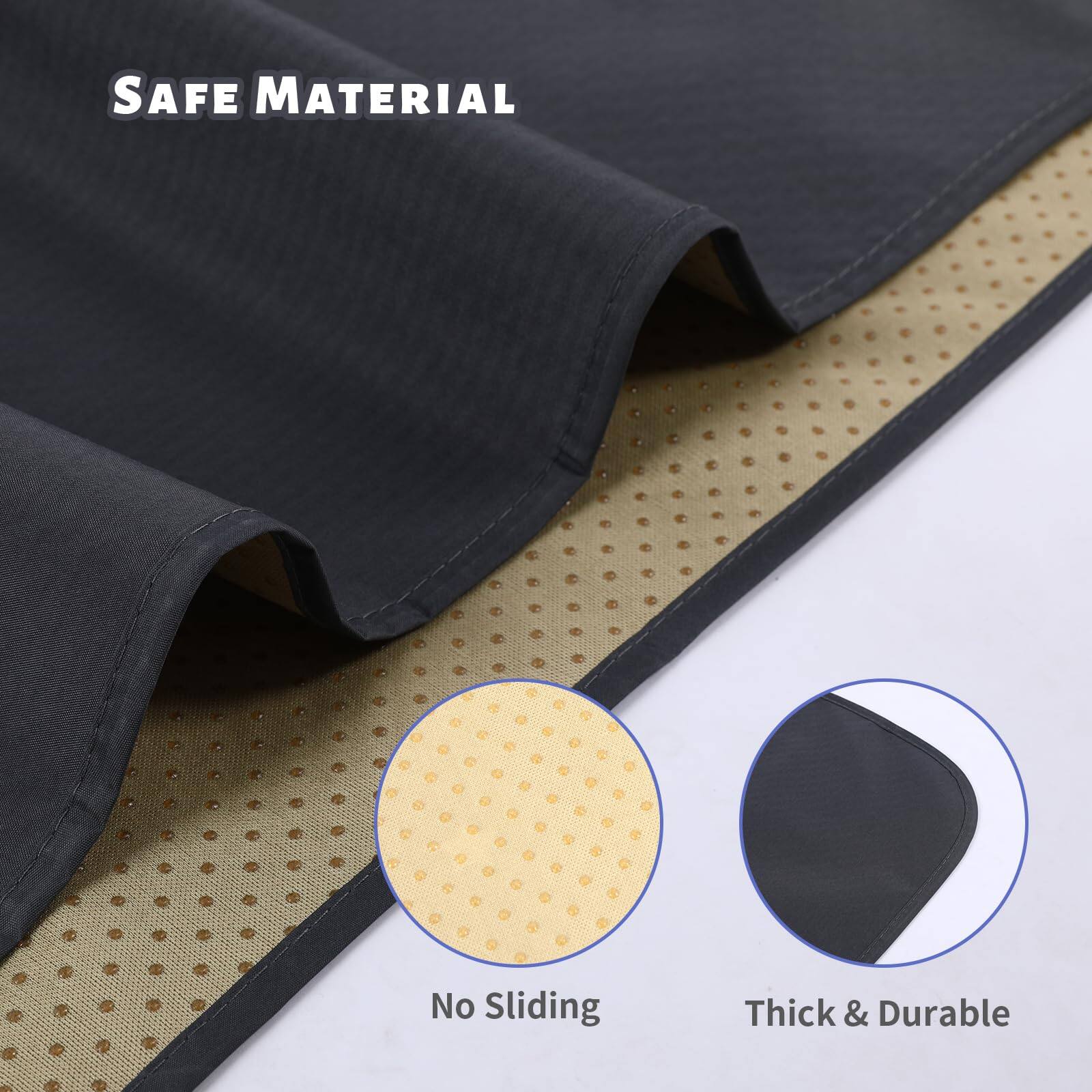 SAFE MATERIAL

No Sliding

Thick & Durable