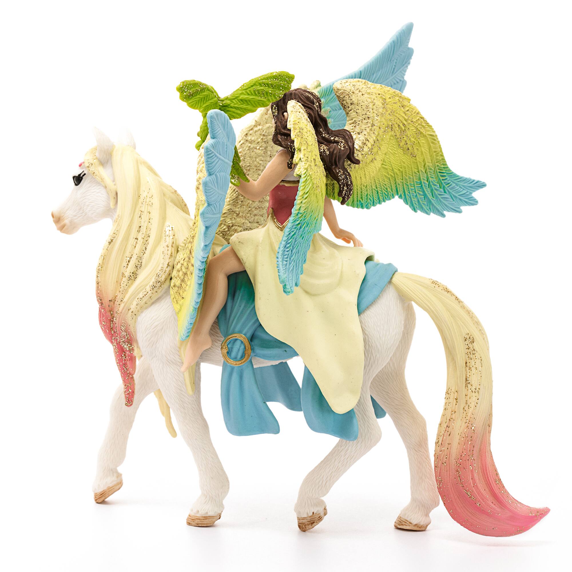 Alt View 1. Schleich - Fairy Surah With Glitter Pegasus.