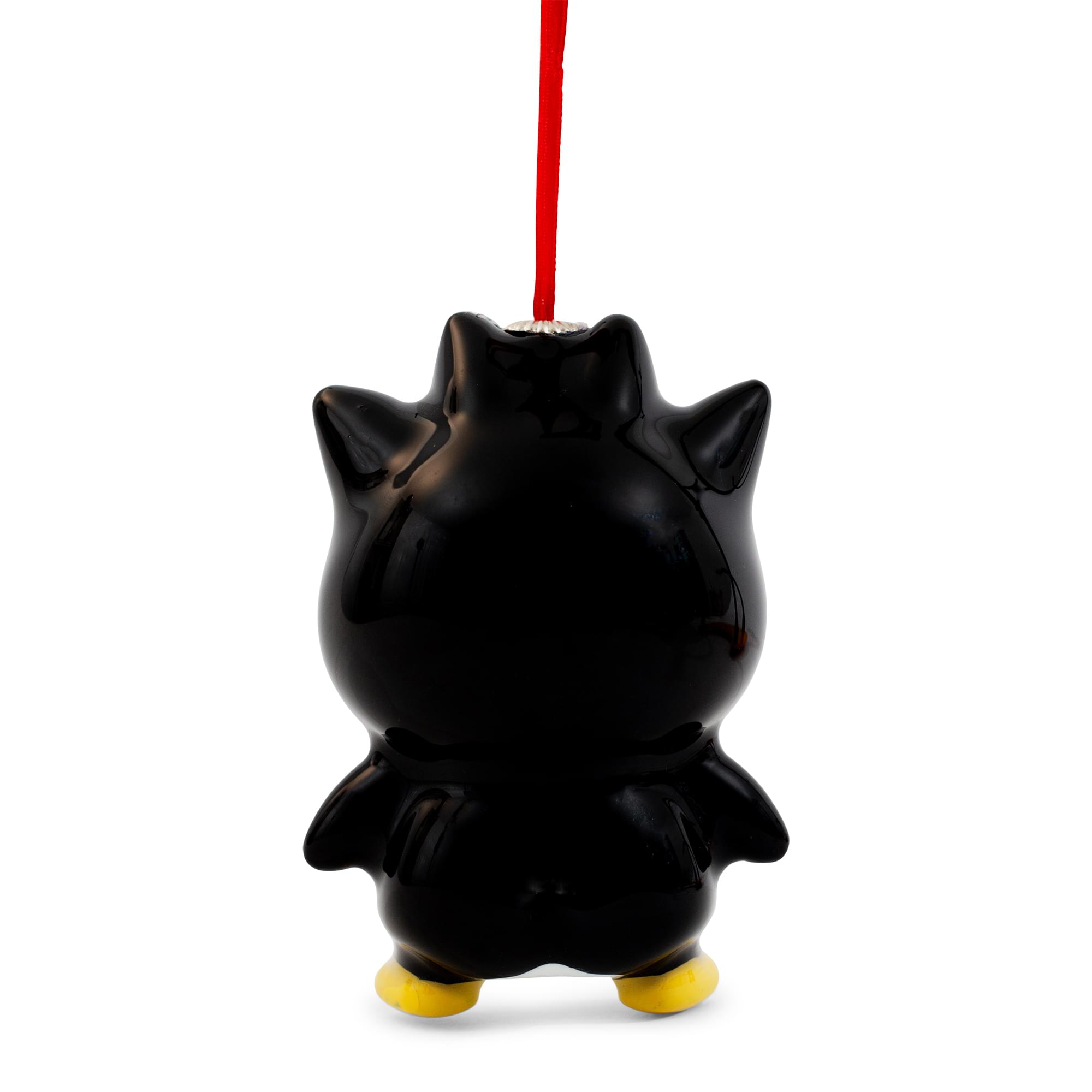 Alt View 10. Surreal Entertainment - Sanrio Badtz-Maru 4-Inch Shatterproof Decoupage Ornament - Black.