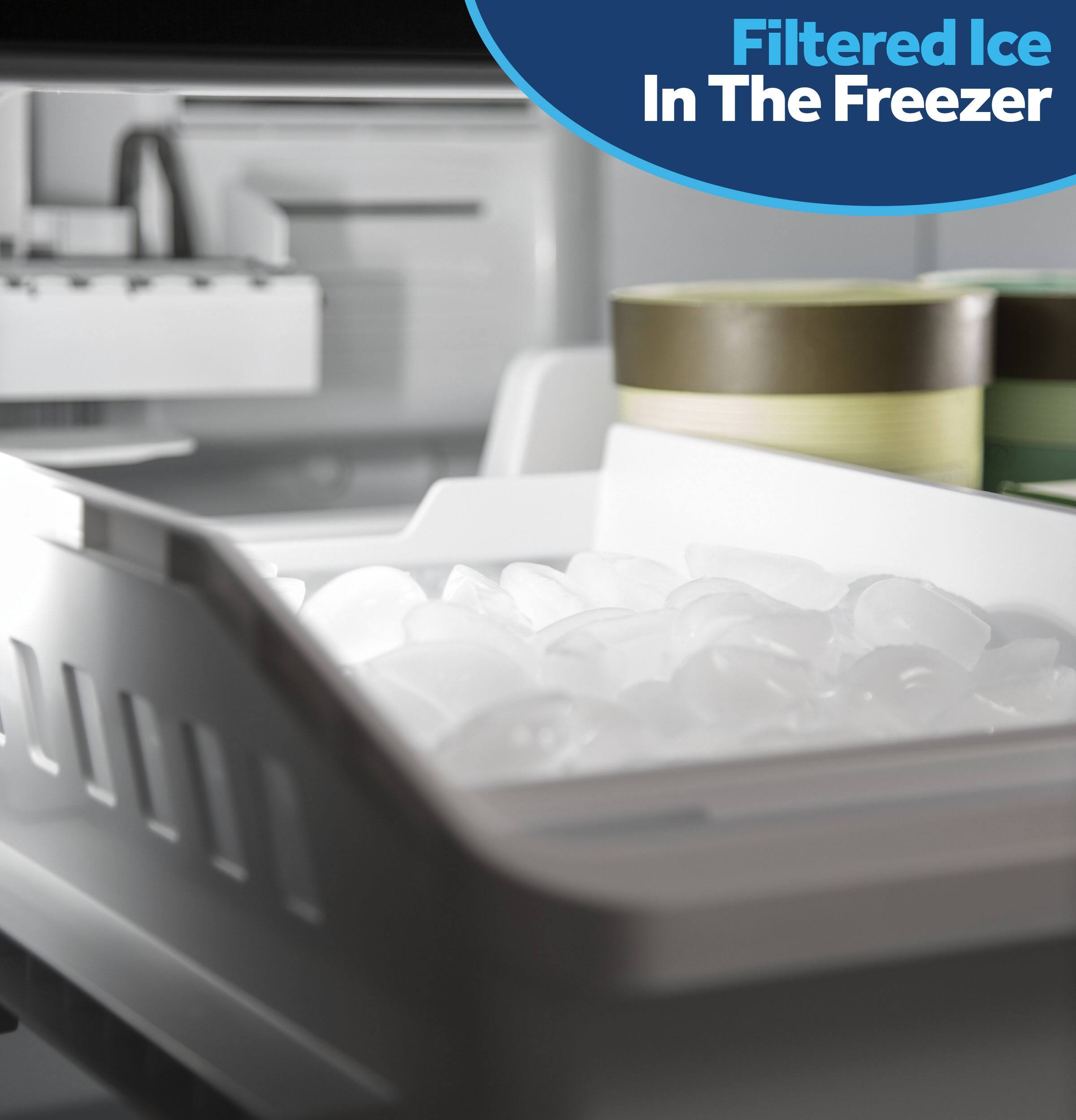Filtered Ice In The Freezer
