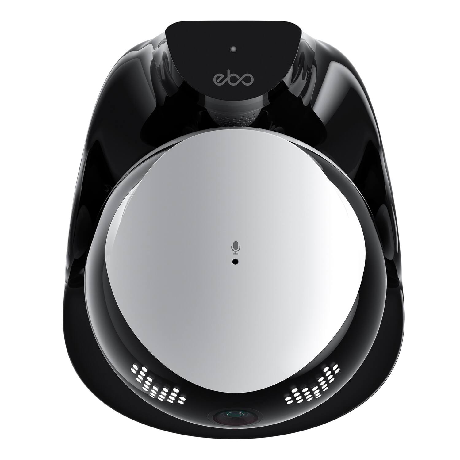 Alt View 1. Enabot - EBO Air 2 Whole-Home Mobile Robot 2K Ultra HD Camera, Remote Monitoring and Control - Dove White.
