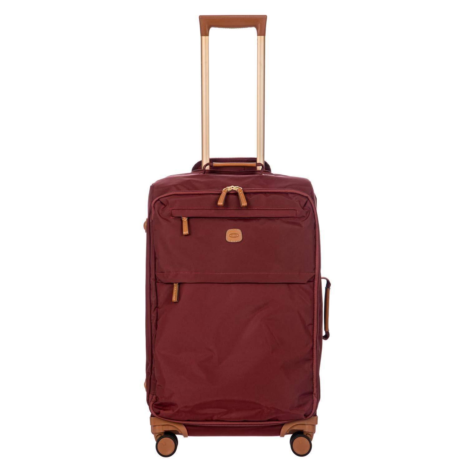 Front. Bric's - Bric's X-Bag 25" 4-Wheel Medium Luggage Bordeaux - Bordeaux.