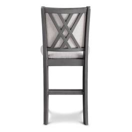 New Classic Furniture - Amy Wood Counter Chair (Set of 6) - Gray