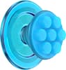 Front. PopSockets - MagSafe PopGrip Universal Magnetic Grip & Stand with Adapter Ring for Cell Phones - Blue.