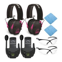Walkers - Razor Slim Electronic Muff ( 2-Pack) Bundle - Black/Pink