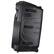 Alt View 1. QFX - Portable Rechargeable Bluetooth Speaker with 15” Subwoofer and 1.5” Tweeter with Party Lights - Black.