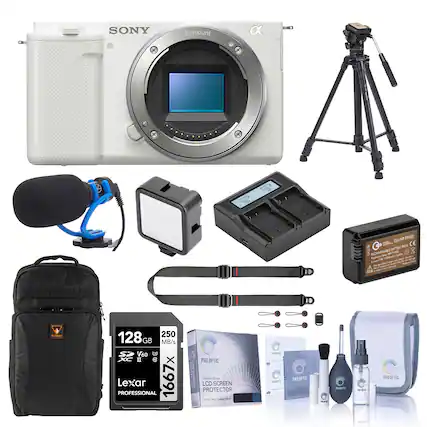 SONY E-mount
X 9 0a S. GXNPFW5 G. FACK CE BATTERY RECHARGEAR
Lurp NereO hwen # Apdrm - ML N - A be - -
. ~ - - A - - 250 128GB MB/s SP V60
XC II 8 Lexar PROFESSIONAL 1667x PRO OPTIC
Cotinl Gros LCD SCREEN PROTECTOR - -
PRITS RE PRO PTC - ms resans PRO OPTICC