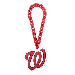 FOCO - Washington Nationals Light Up Big Logo Fan Chain - Multicolor