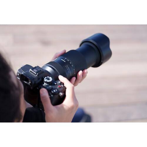 Alt View 5. Tamron - Tamron 50-300mm F/4.5-6.3 Di III VC VXD for Sony E Mount with Advanced Accessories & Travel Bundle | AFA069S700 - Black.
