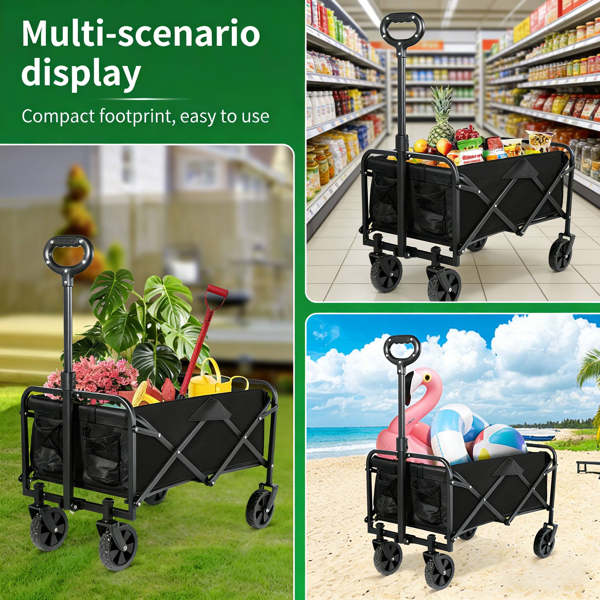 Multi-scenario display  
Compact footprint, easy to use